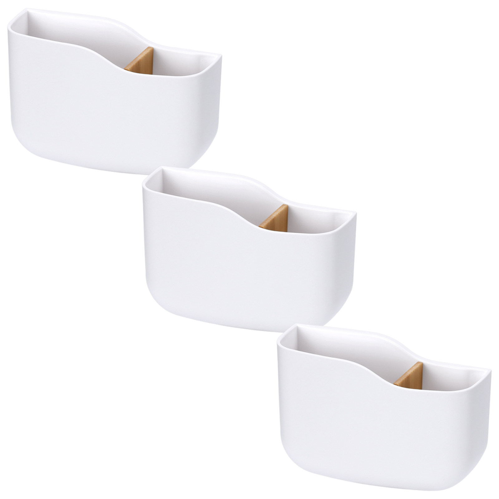Food Storage Rack - 3 Parça Uzaktan Kumanda Tutucu Duvar