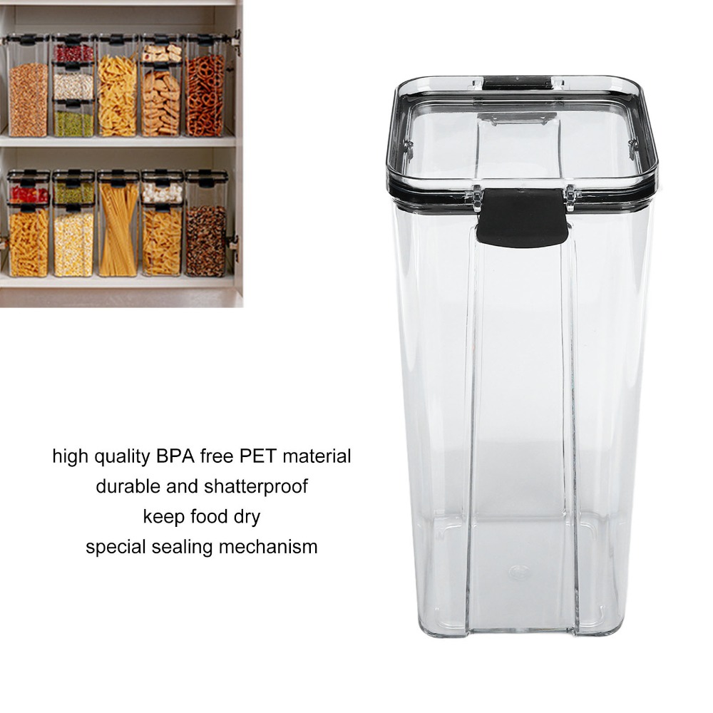 Food Storage Practices - Pratik PET Gıda Saklama Kabı Şeffaf