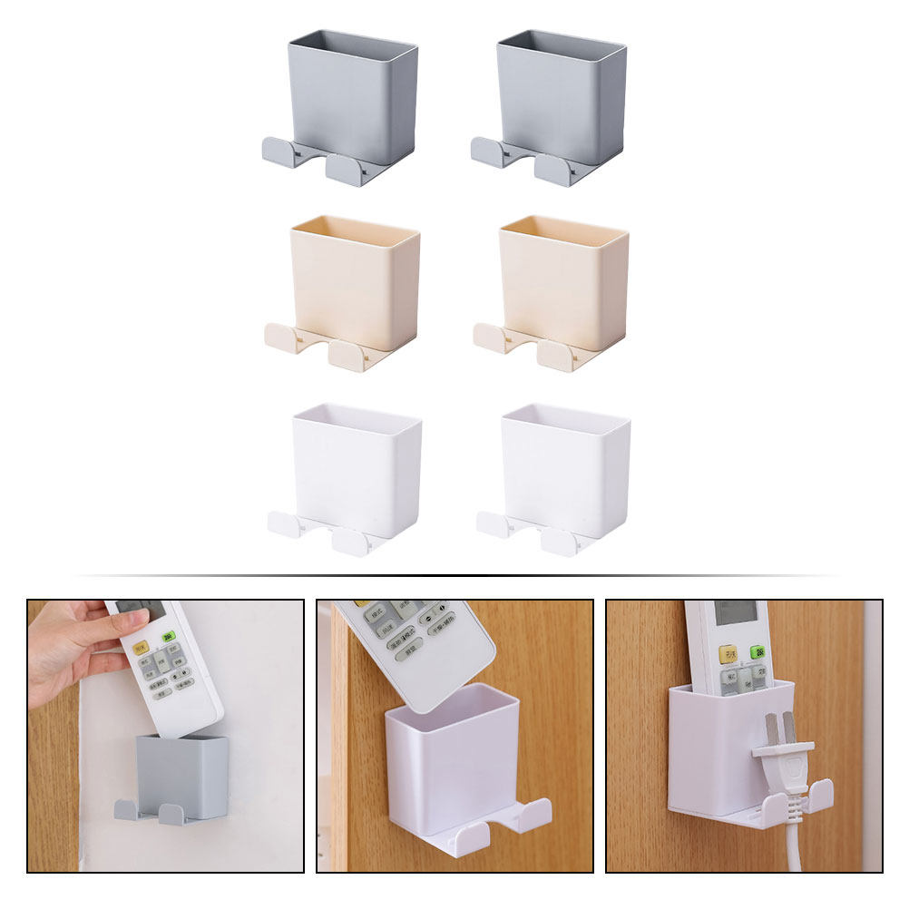 Food Storage Rack - 6 Adet Uzaktan Kumanda Kutusu Duvara