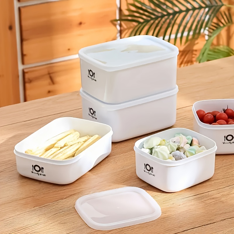 Food Storage Containers Plastic Box - Gıda Sınıfı Dikdörtgen Plastik Öğle Yemeği