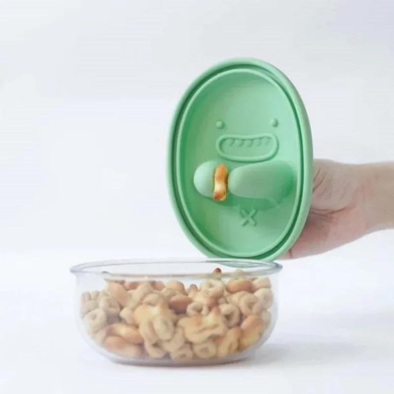 Food Storage System - Eller Serbest Atıştırmalık Kutusu, Kırıntı Yok,
