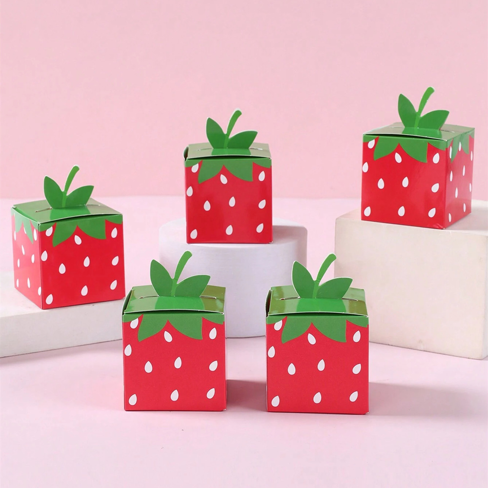 Food Storage Baby - 10 adet Tatlı Meyve Çilek Tema