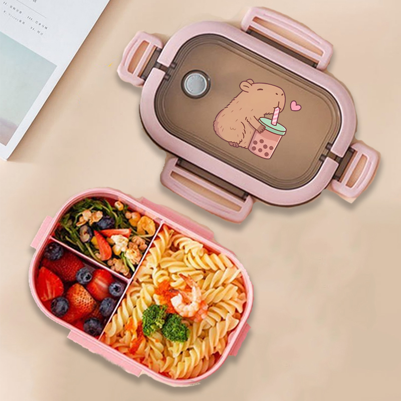 Food Storage System - Kapibara Bento Öğle Yemeği Kutusu Anime
