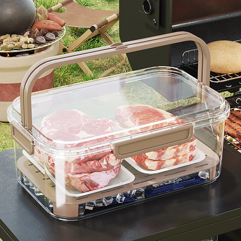 Food Storage System - Taşınabilir Gıda Saklama Kabı Büyük Kapasiteli