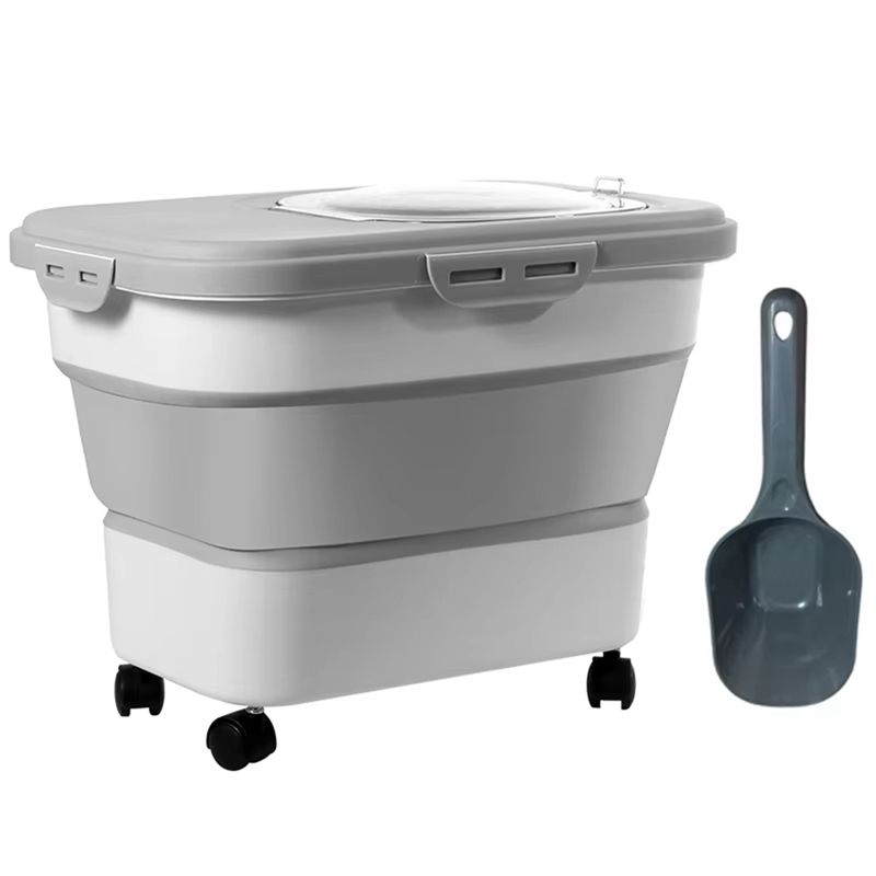 Food Storage For Dog - HLZS-Gıda Saklama Kabı, Sızdırmaz Kapaklı Köpek