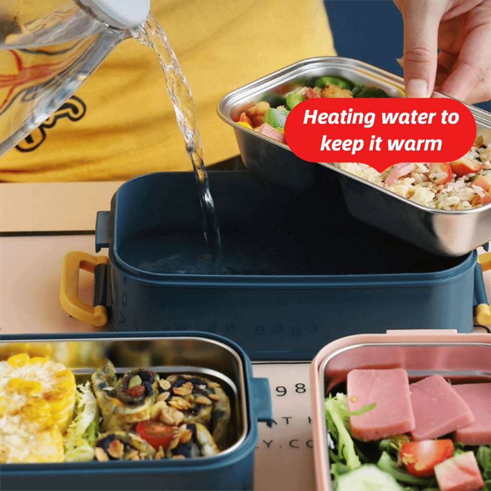 Food Storage Practices - Pratik 600ml Yalıtımlı Öğle Yemeği Kutusu