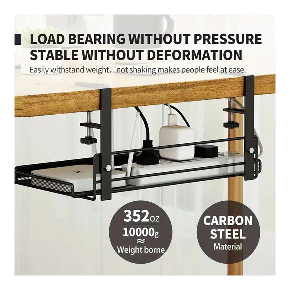 Food Storage Rack - Masa Altı Depolama Rafı/Sepeti, Ofis Masası