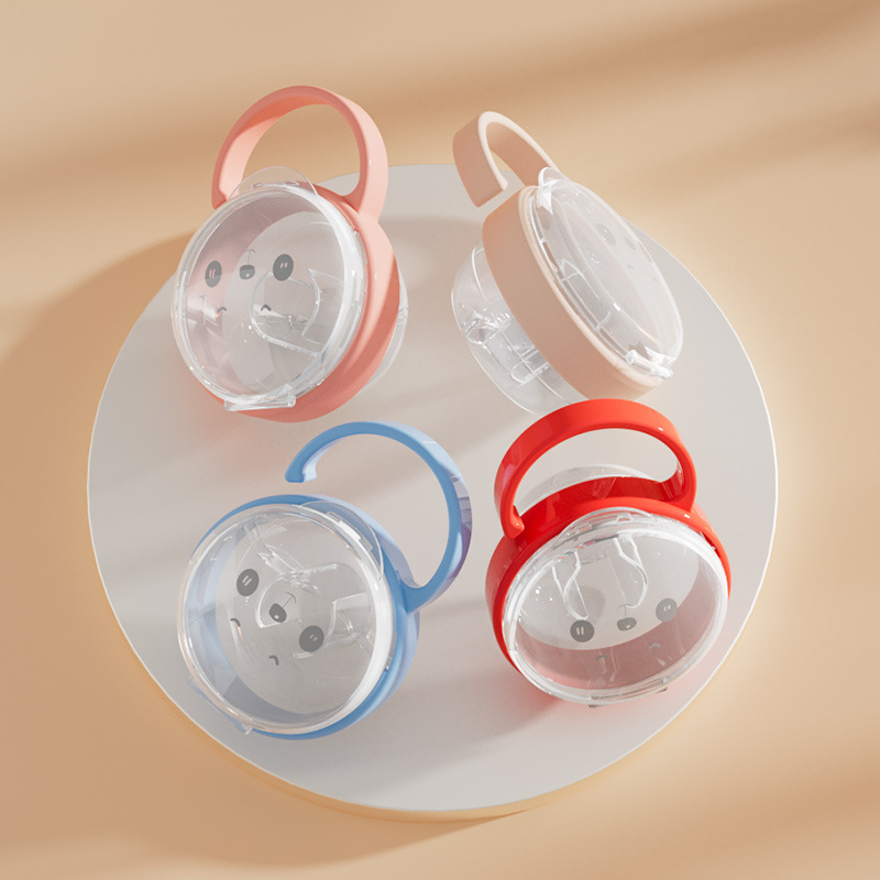 Food Storage Baby - Yeni Bebek Emziği Şeffaf Toz Geçirmez
