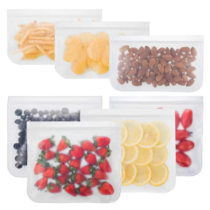 1/2/3/4 adet Silikon Gıda Sakl - Food Storage Silicone Bags incelemesi ve fiyatı