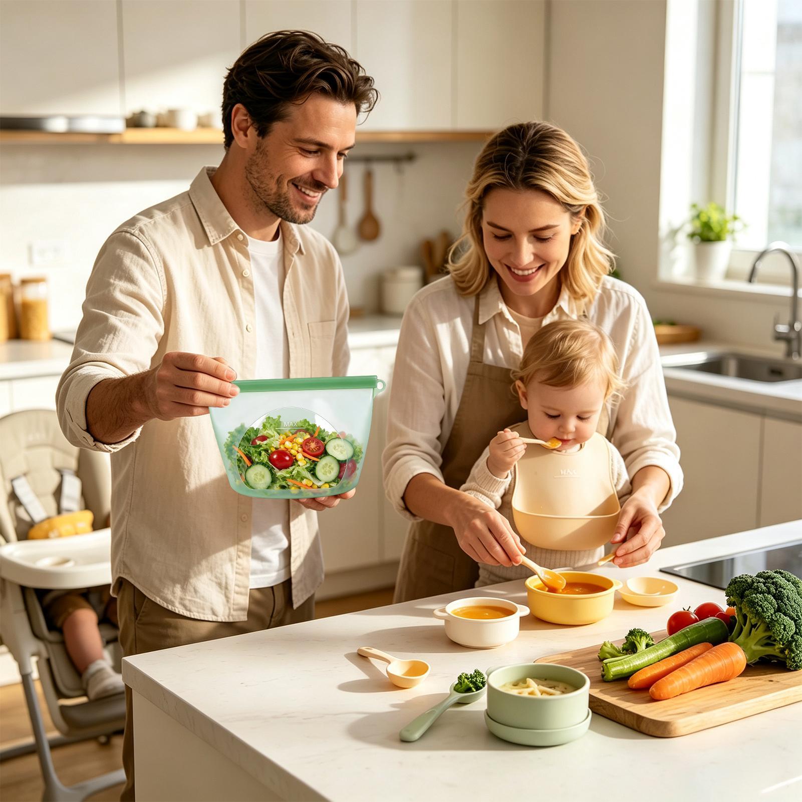 Yeniden Kullanılabilir Gıda Sa - Food Storage Ziploc incelemesi ve fiyatı