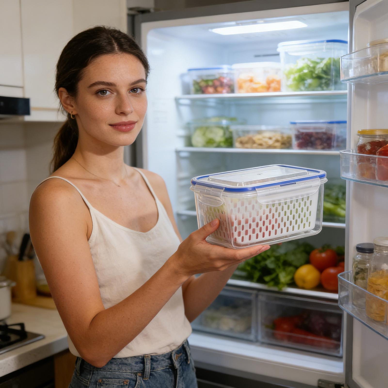 4'ü 1 Arada Gıda Saklama Kabı  - Food Storage For Refrigerator incelemesi ve fiyatı