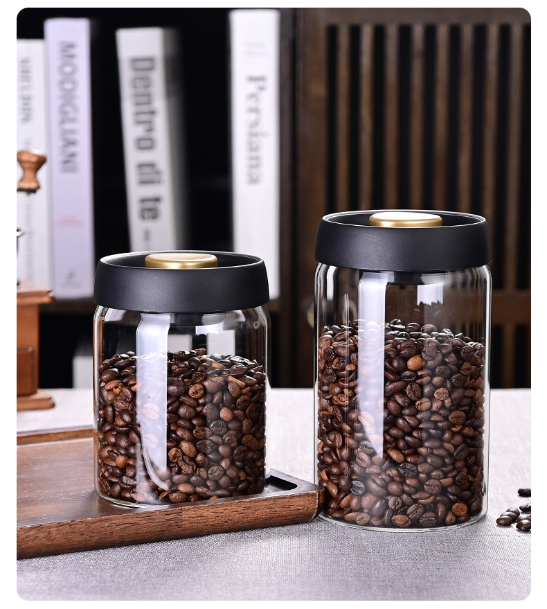 Kahve Çekirdeği Saklama Kavano - Food Storage Glass Jar incelemesi ve fiyatı