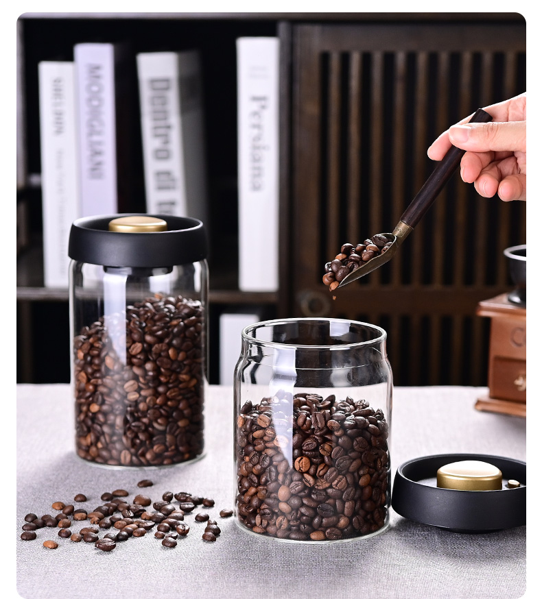 Kahve Çekirdeği Saklama Kavano - Food Storage Glass Jar incelemesi ve fiyatı