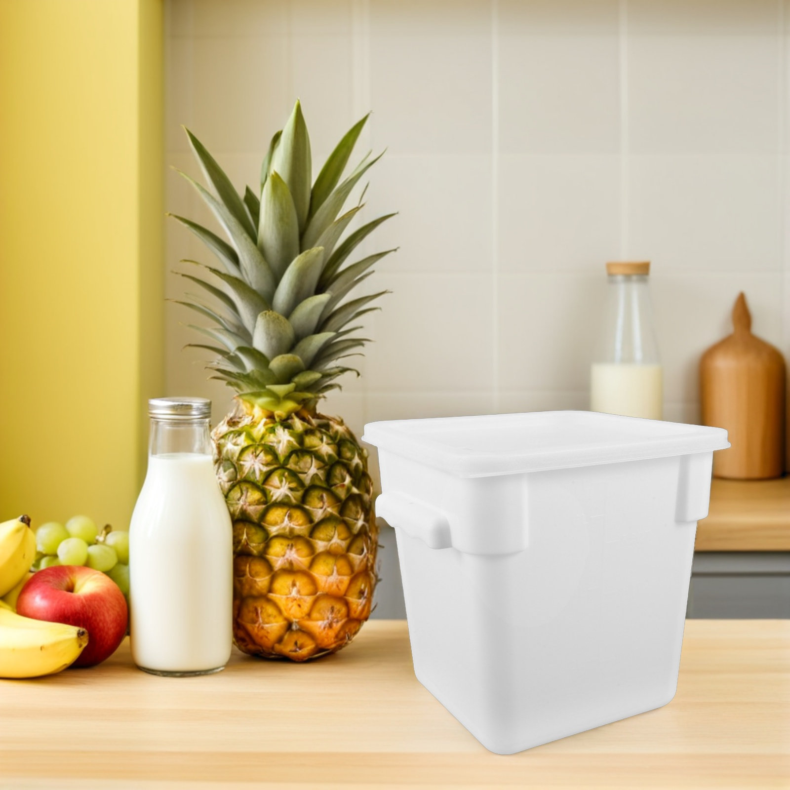 Kare Plastik Gıda Saklama Kabı - Food Storage Plastic Container incelemesi ve fiyatı