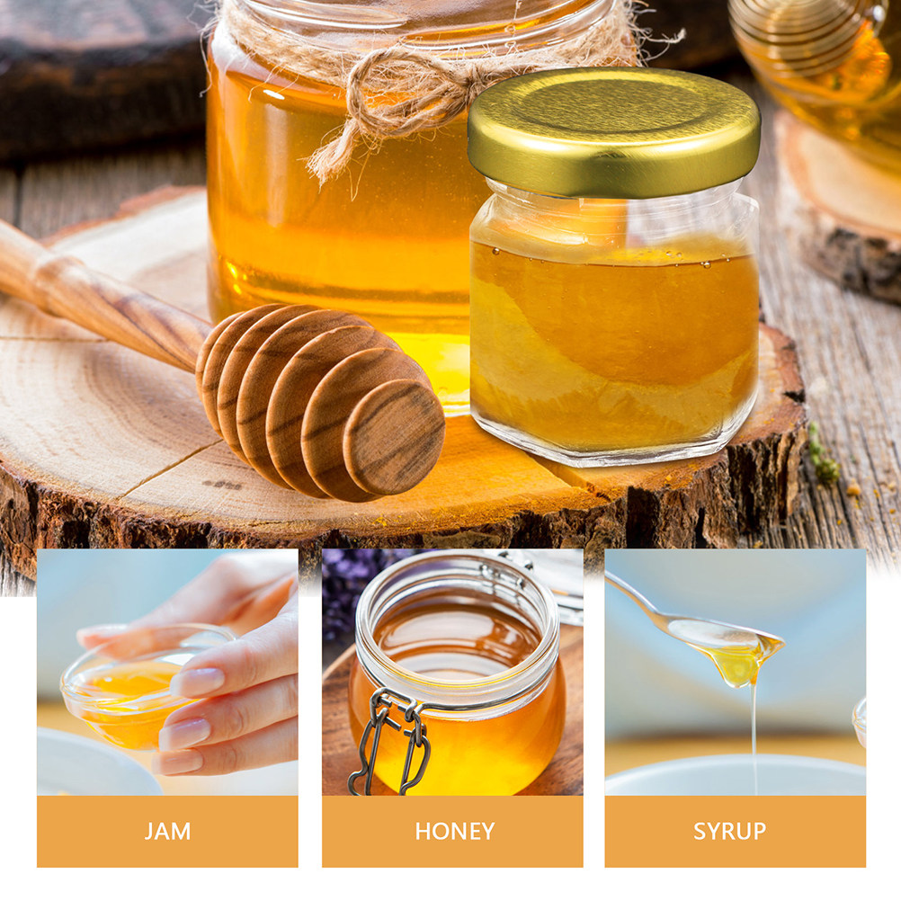 6 Adet Altıgen Şekilli Cam Kav - Food Storage Glass Jar incelemesi ve fiyatı