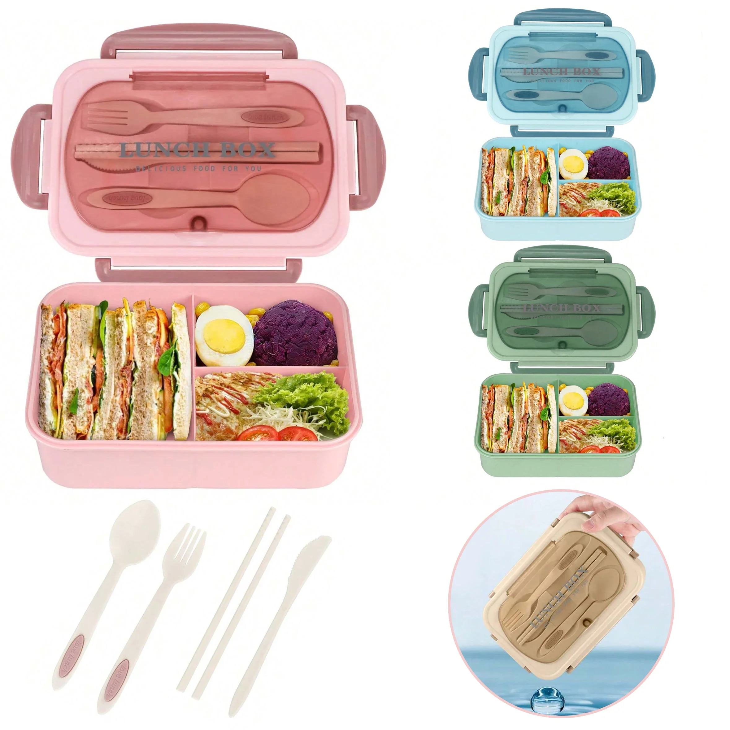 Yetişkinler için 3 Bölmeli Ben - Food Storage With Compartments incelemesi ve fiyatı