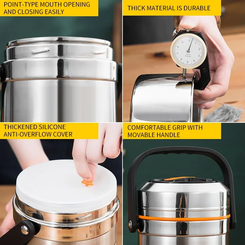 Paslanmaz Çelik Vakum Termal Ö - Food Storage Thermos incelemesi ve fiyatı