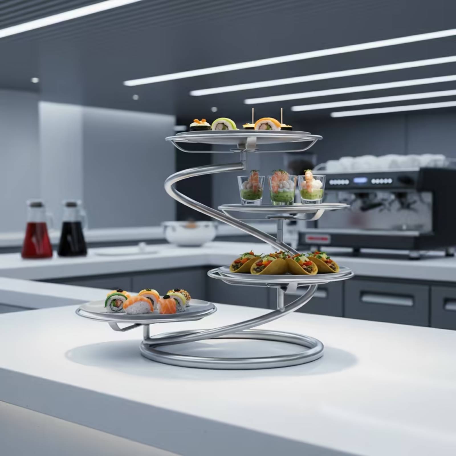 Katmanlı Servis Standı Çok Kat - Food Storage Rack incelemesi ve fiyatı