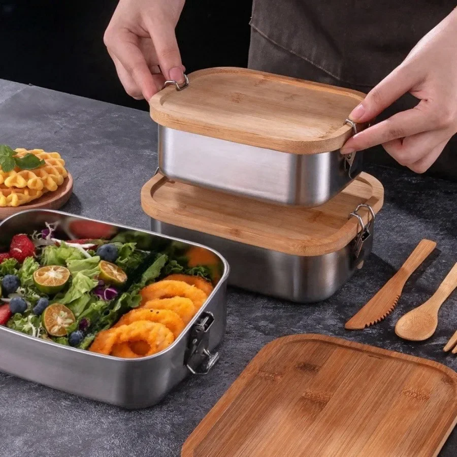 Yeni 304 Paslanmaz Çelik Bambu - Food Storage System incelemesi ve fiyatı
