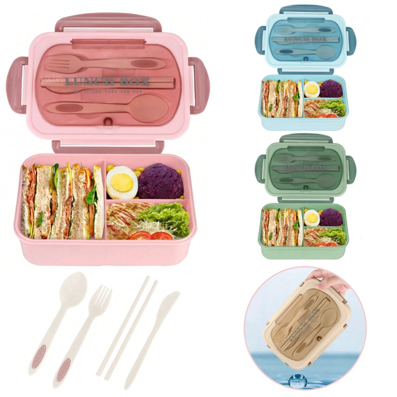 3 adet/1 adet Bento Kutusu Yet - Food Storage With Compartments incelemesi ve fiyatı