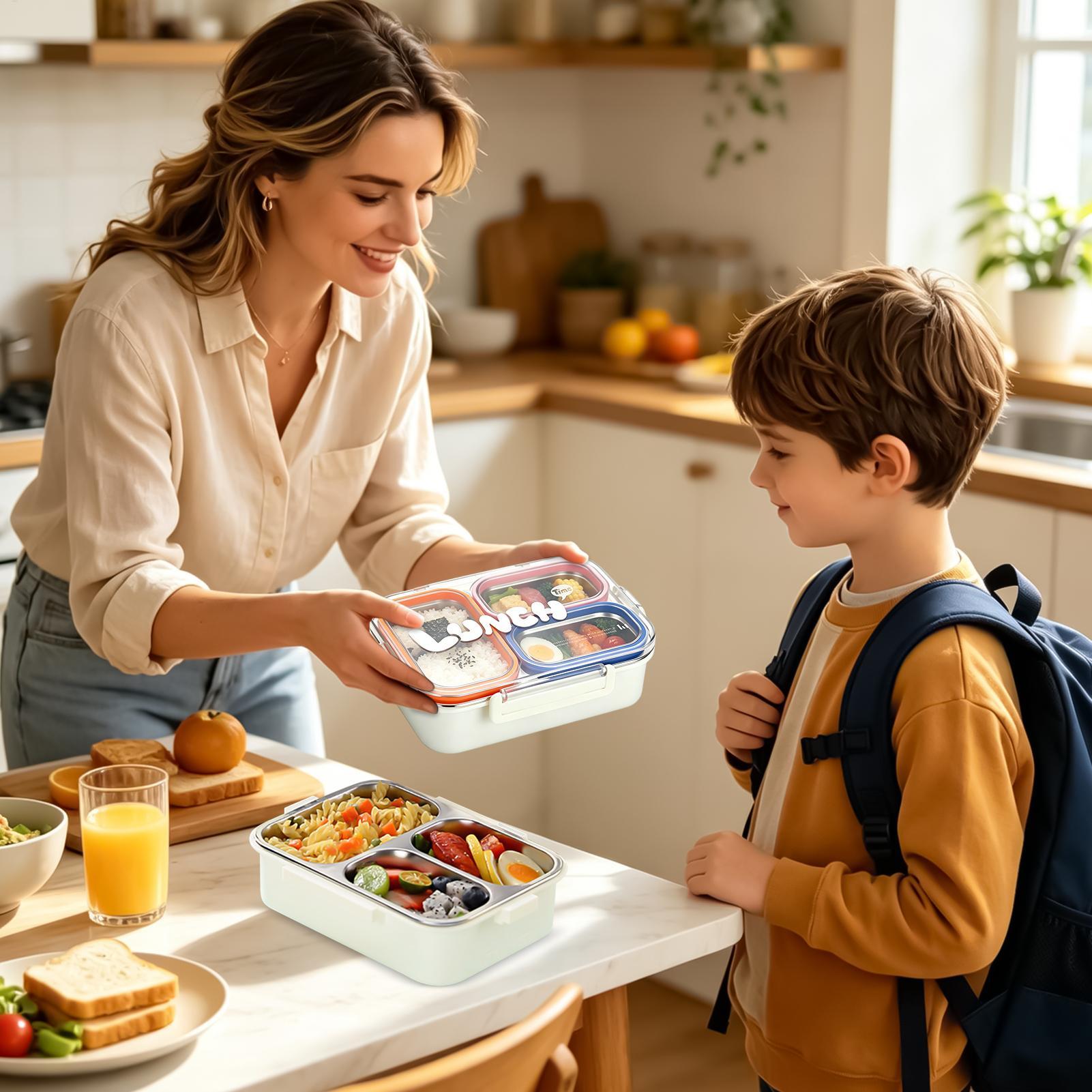 Paslanmaz Çelik Öğle Yemeği Ku - Food Storage With Compartments incelemesi ve fiyatı