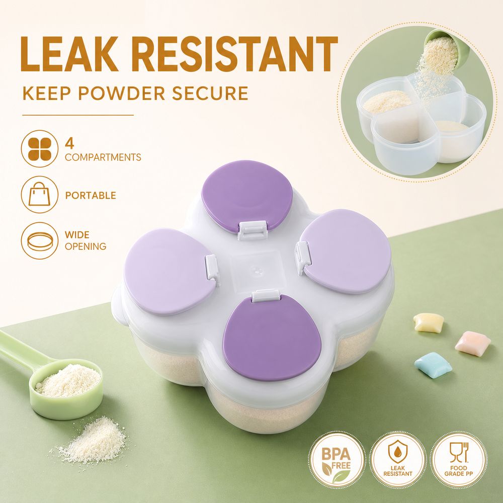 Bölmeli Mama Hazırlama Kabı 72 - Food Storage Baby incelemesi ve fiyatı