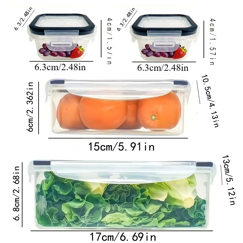 8 Parça Set, 4 Kap ve 4 Kapak  - Food Storage System incelemesi ve fiyatı