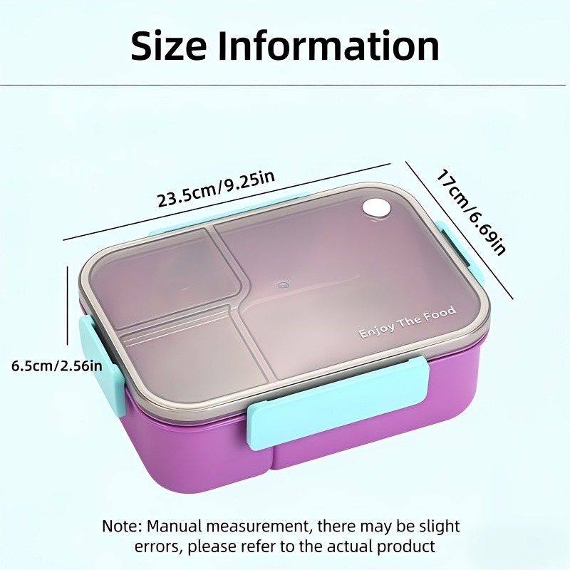 Renkli Sızdırmaz Bento Kutusu, - Food Storage With Compartments incelemesi ve fiyatı
