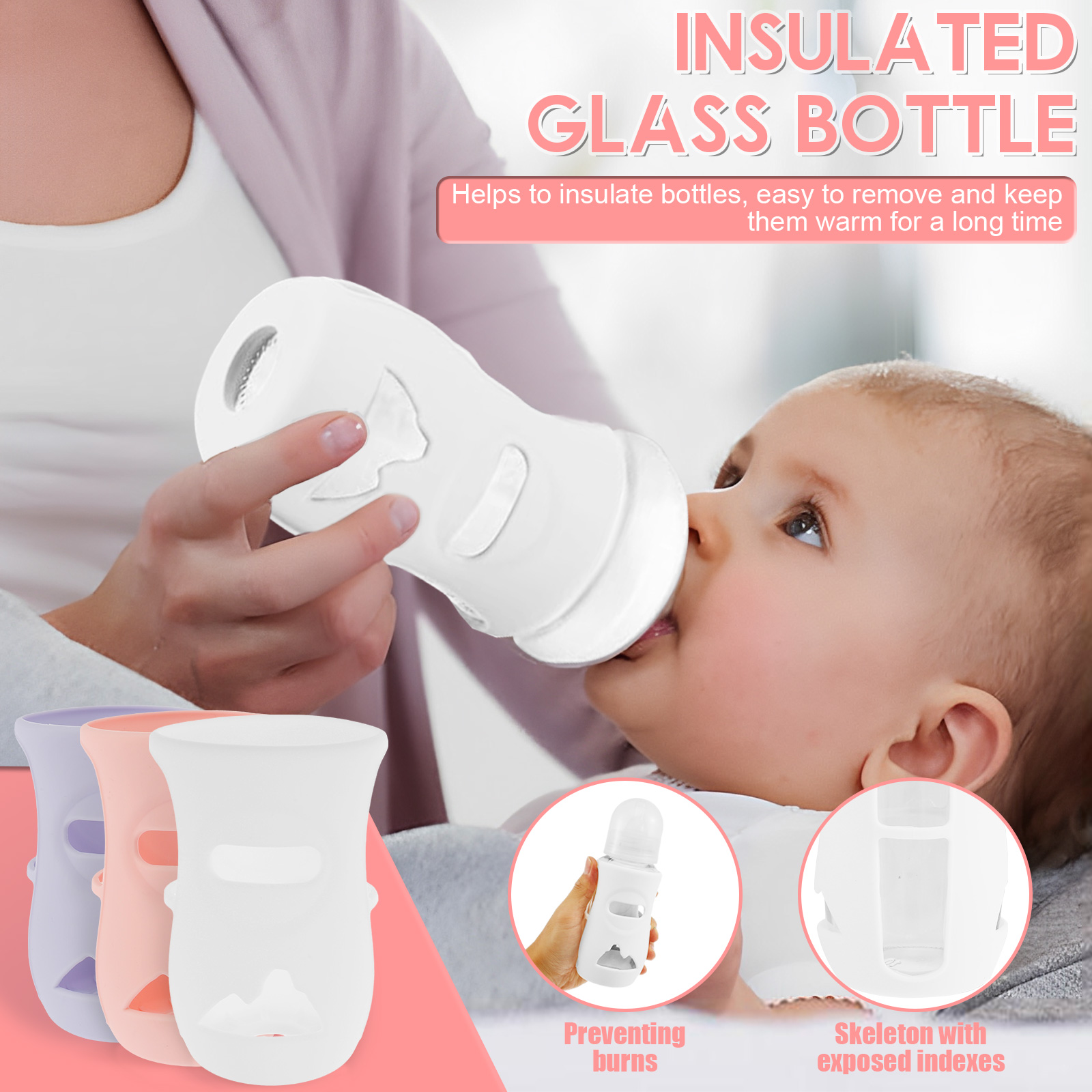 Silikon Kollu Silikon Biberon  - Food Storage Baby incelemesi ve fiyatı