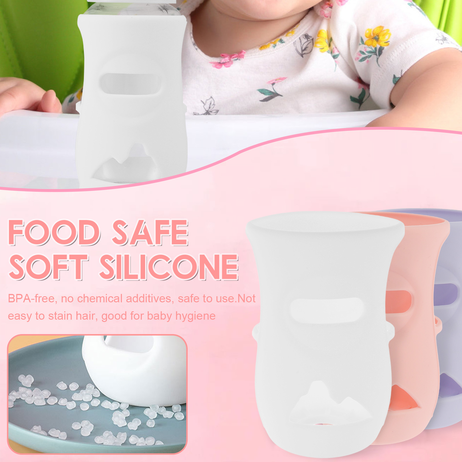 Silikon Kollu Silikon Biberon  - Food Storage Baby incelemesi ve fiyatı