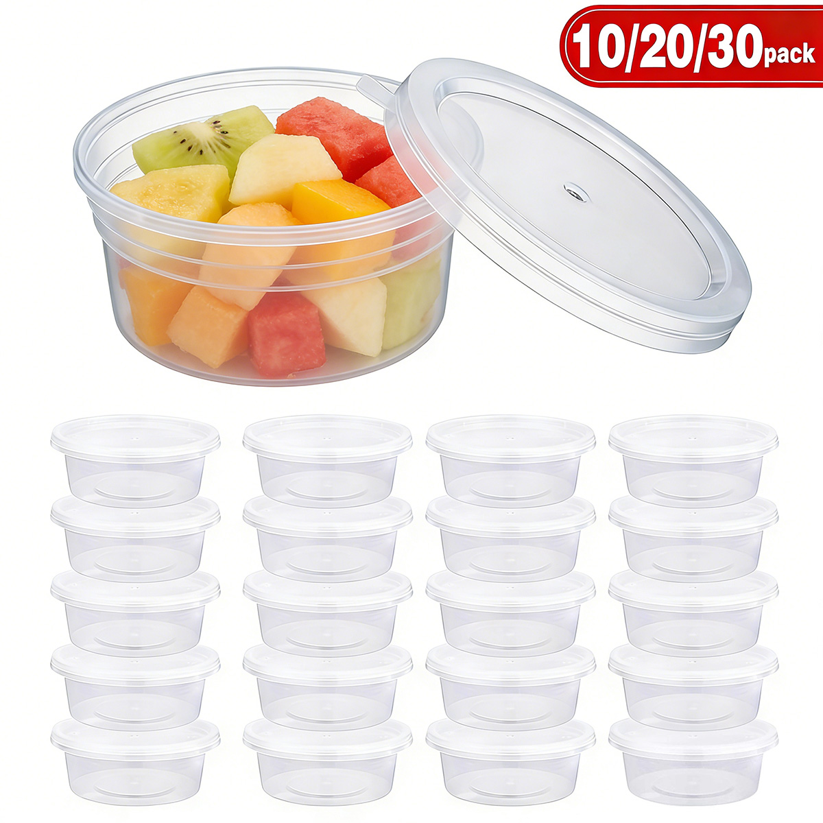 10/20/30'lu Paket Küçük Kapakl - Food Storage Plastic Container incelemesi ve fiyatı