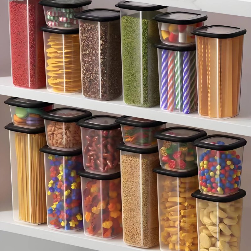 6 Parça Hava Geçirmez Gıda Sak - Food Storage Plastic Container incelemesi ve fiyatı
