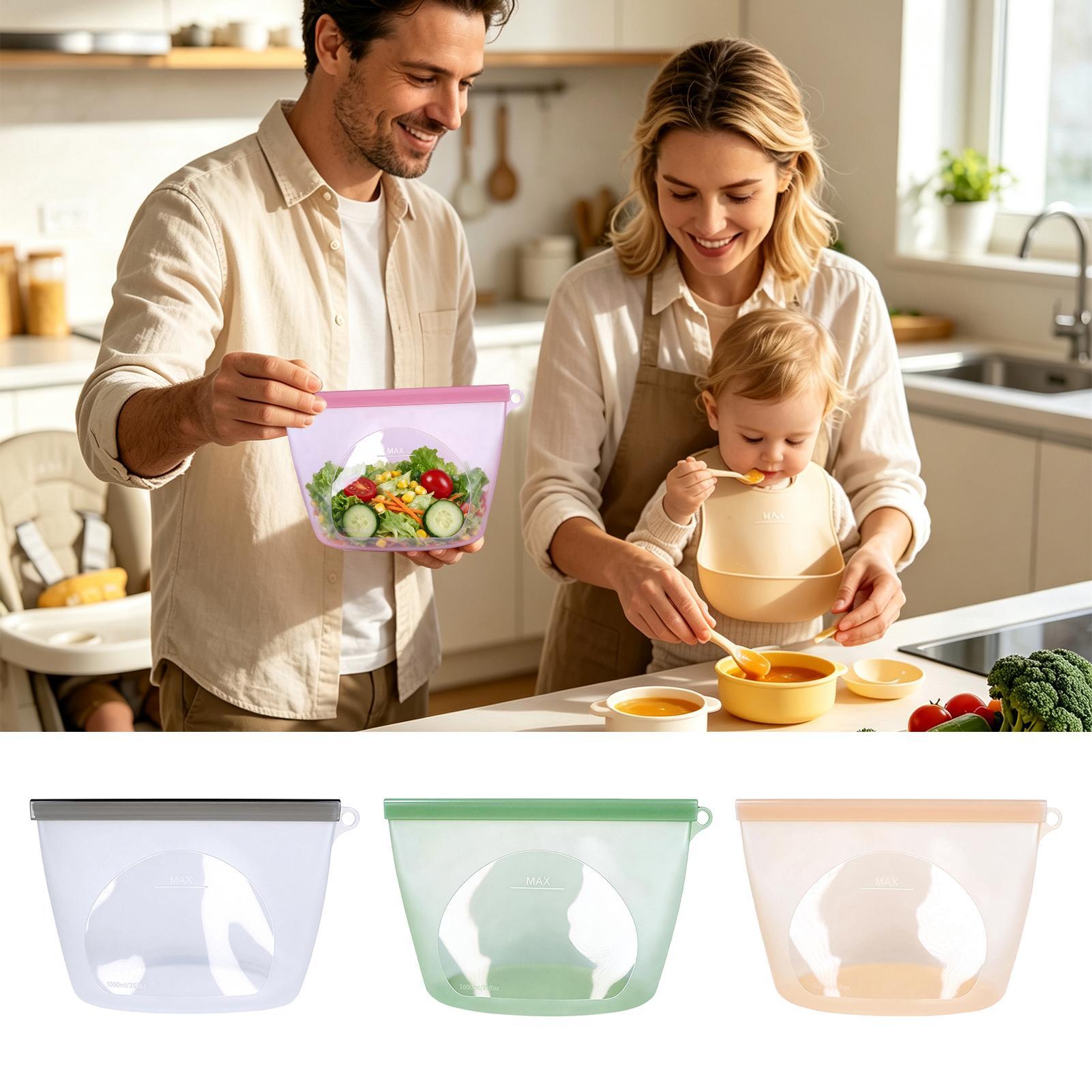 Silikon Gıda Saklama Poşetleri - Food Storage Ziploc incelemesi ve fiyatı