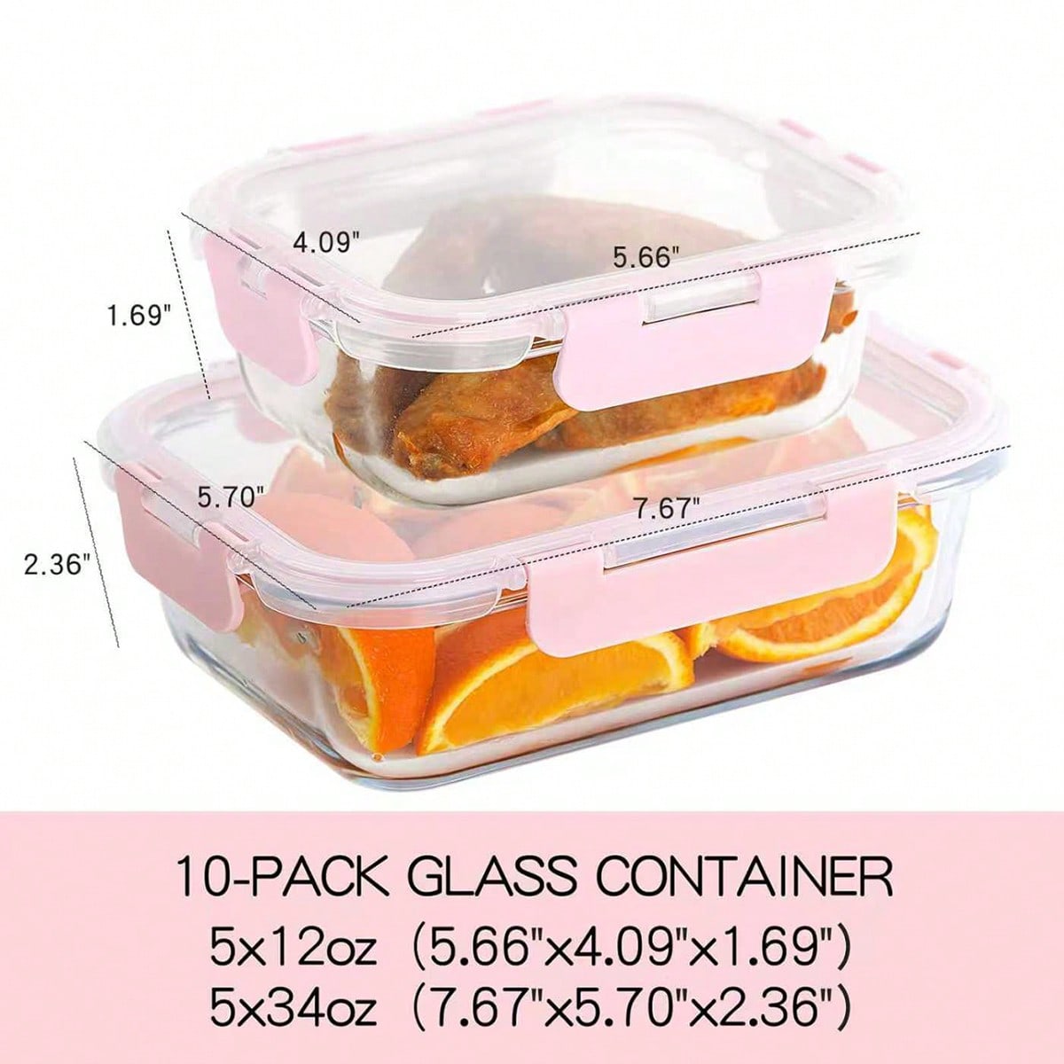 10'lu Paket Cam Yemek Hazırlık - Food Storage Glass Jar incelemesi ve fiyatı