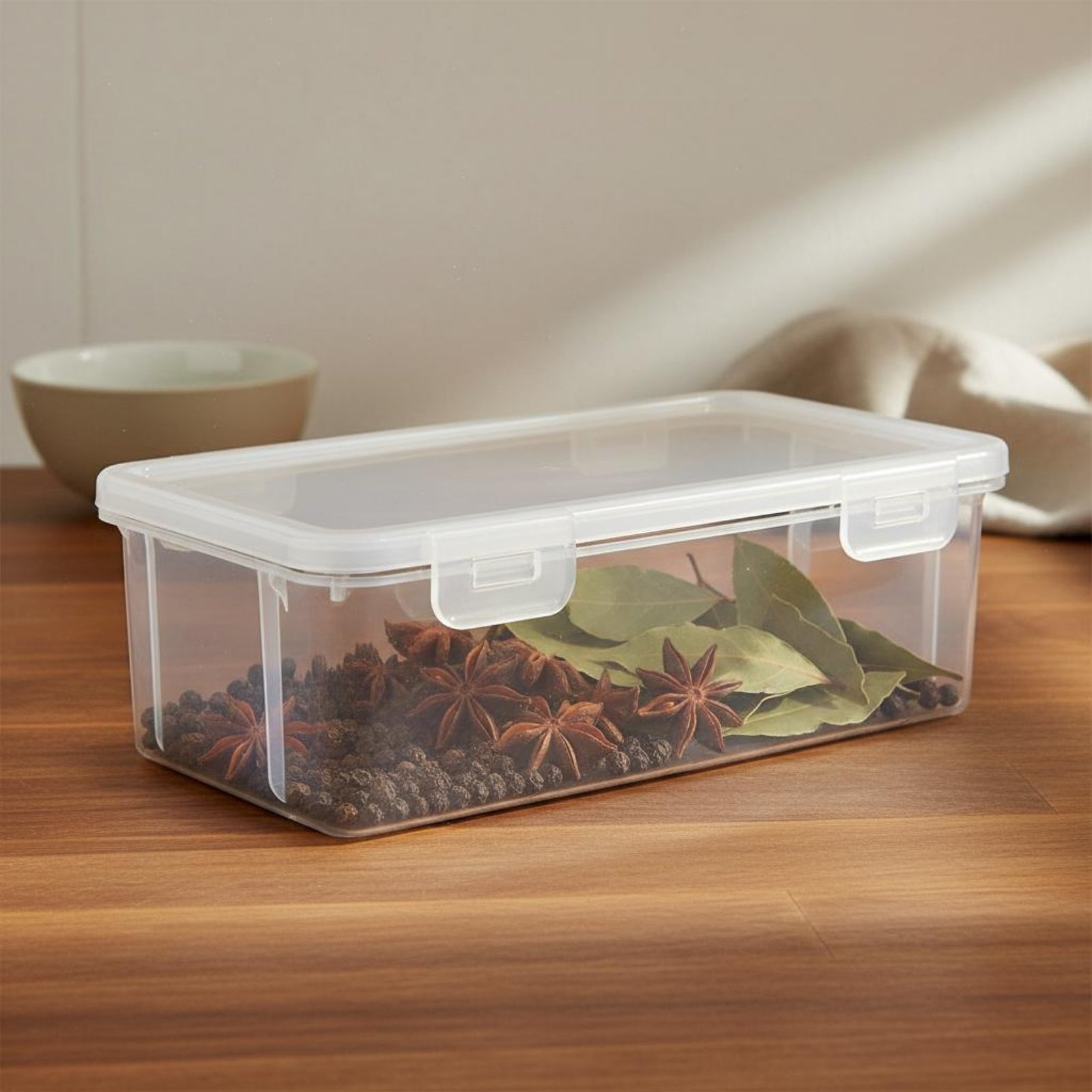 Şeffaf Baharat Kabı Yerden Tas - Stackable Pantry Bin incelemesi ve fiyatı