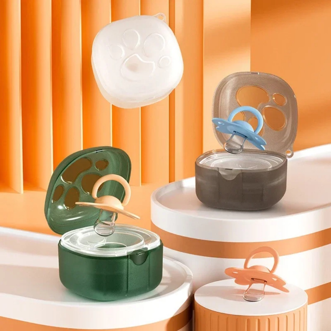 Gıda Sınıfı Silikon Emzik Kutu - Food Storage Baby incelemesi ve fiyatı