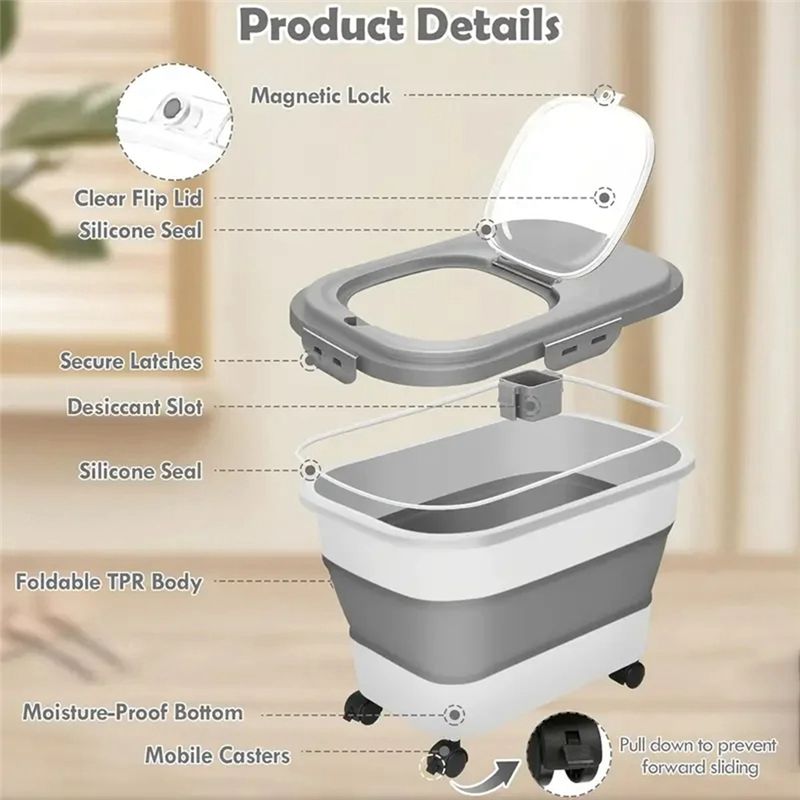 HLZS-Gıda Saklama Kabı, Sızdır - Food Storage For Dog incelemesi ve fiyatı
