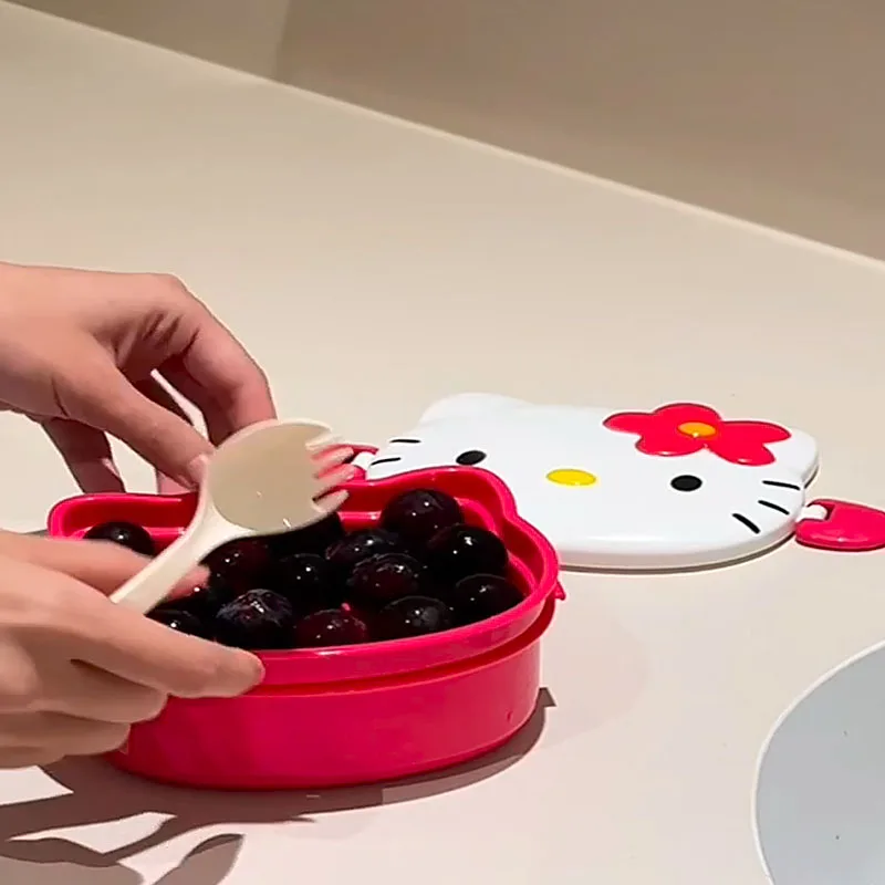 Sevimli Hello Kitty Şeklinde Ö - Food Storage System incelemesi ve fiyatı