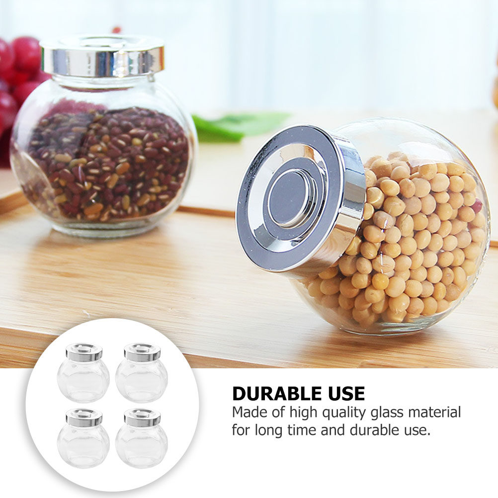 8 Adet Hafif Taşınabilir Cam S - Food Storage Glass Jar incelemesi ve fiyatı