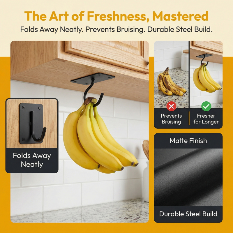 Siyah Metal Kendinden Yapışkan - Food Storage Rack incelemesi ve fiyatı