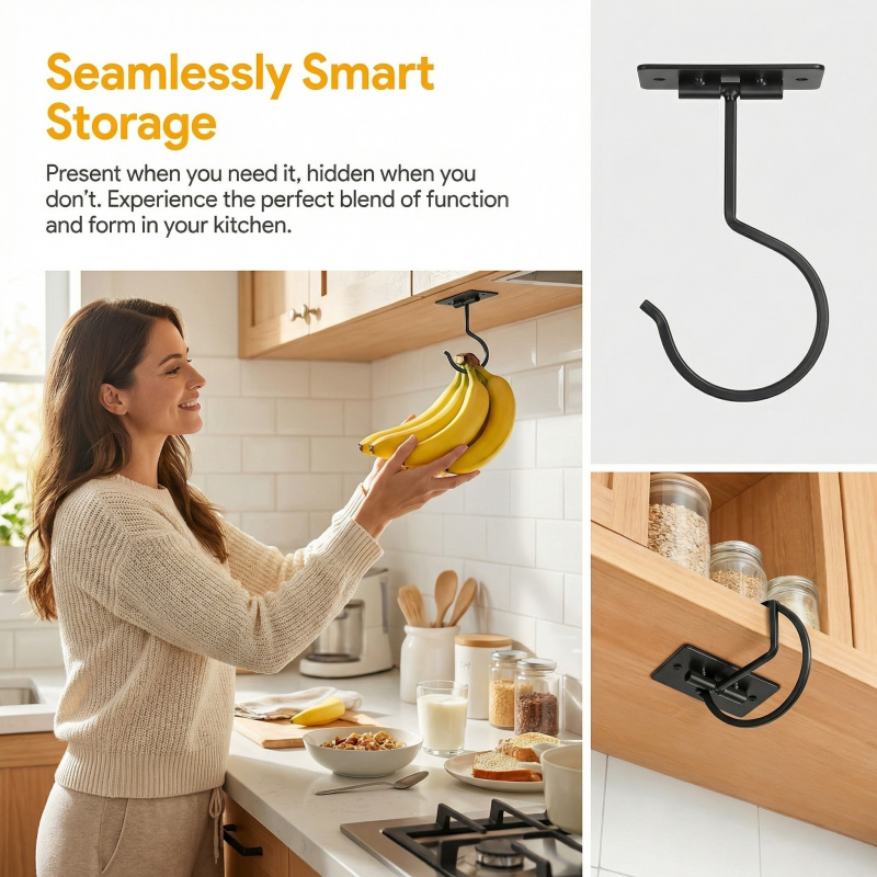 Siyah Metal Kendinden Yapışkan - Food Storage Rack incelemesi ve fiyatı
