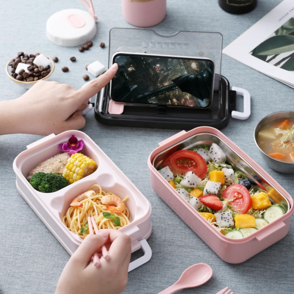 1 adet Öğle Yemeği Kutusu Çift - Food Storage With Compartments incelemesi ve fiyatı
