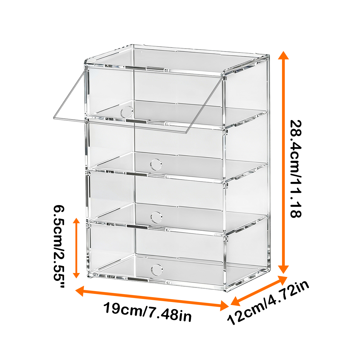 Şeffaf Akrilik Çok Katmanlı Te - Stackable Pantry Bin incelemesi ve fiyatı