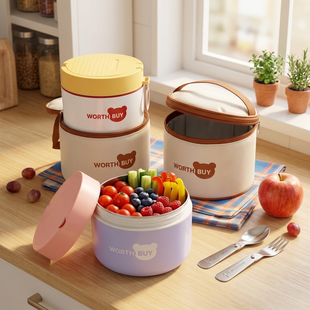 304 Paslanmaz Çelik Termal Öğl - Food Storage Thermos incelemesi ve fiyatı