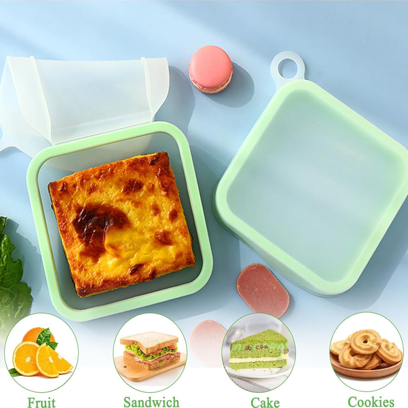 Silikon Sandviç Tost Bento kul - Food Storage Silicone Bags incelemesi ve fiyatı