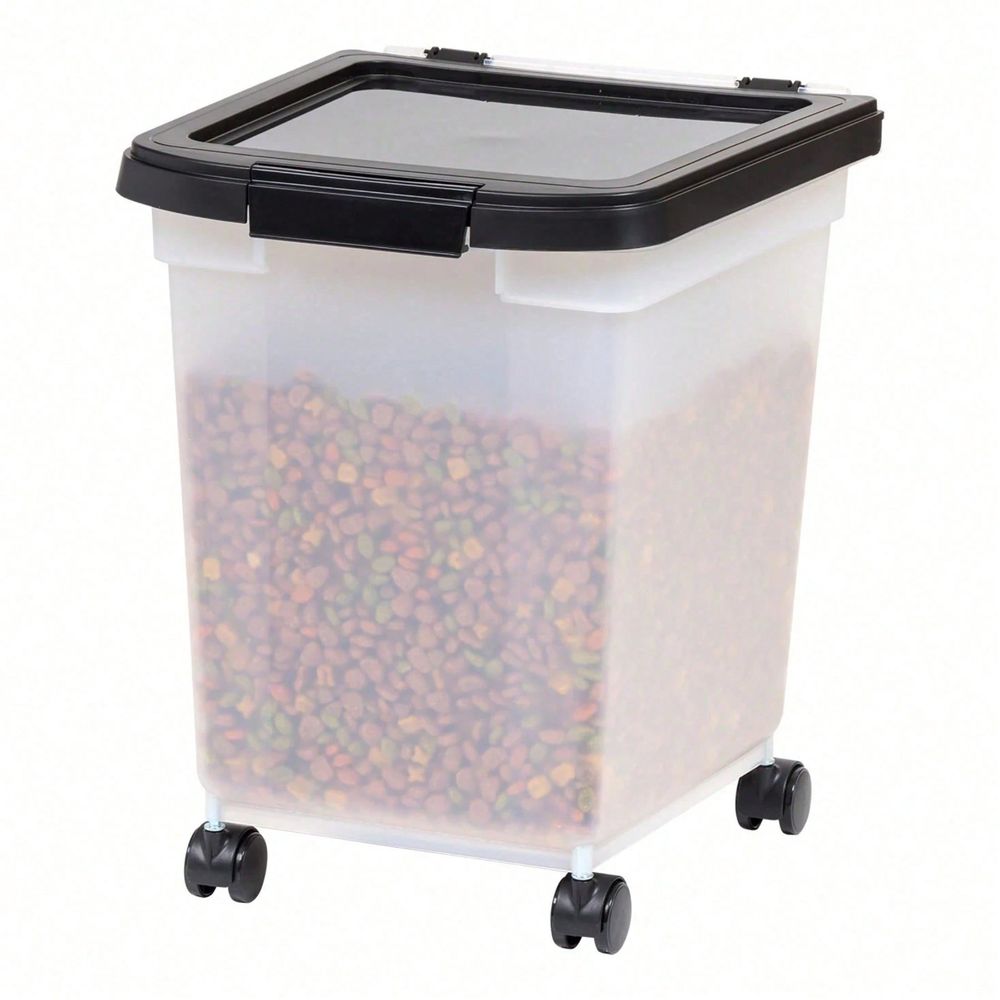 Şeffaf Plastik Tekerlekli ve K - Food Storage For Dog incelemesi ve fiyatı