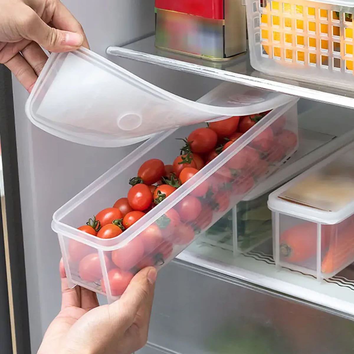 1 Plastik Şeffaf Saklama Kutus - Food Storage For Refrigerator incelemesi ve fiyatı