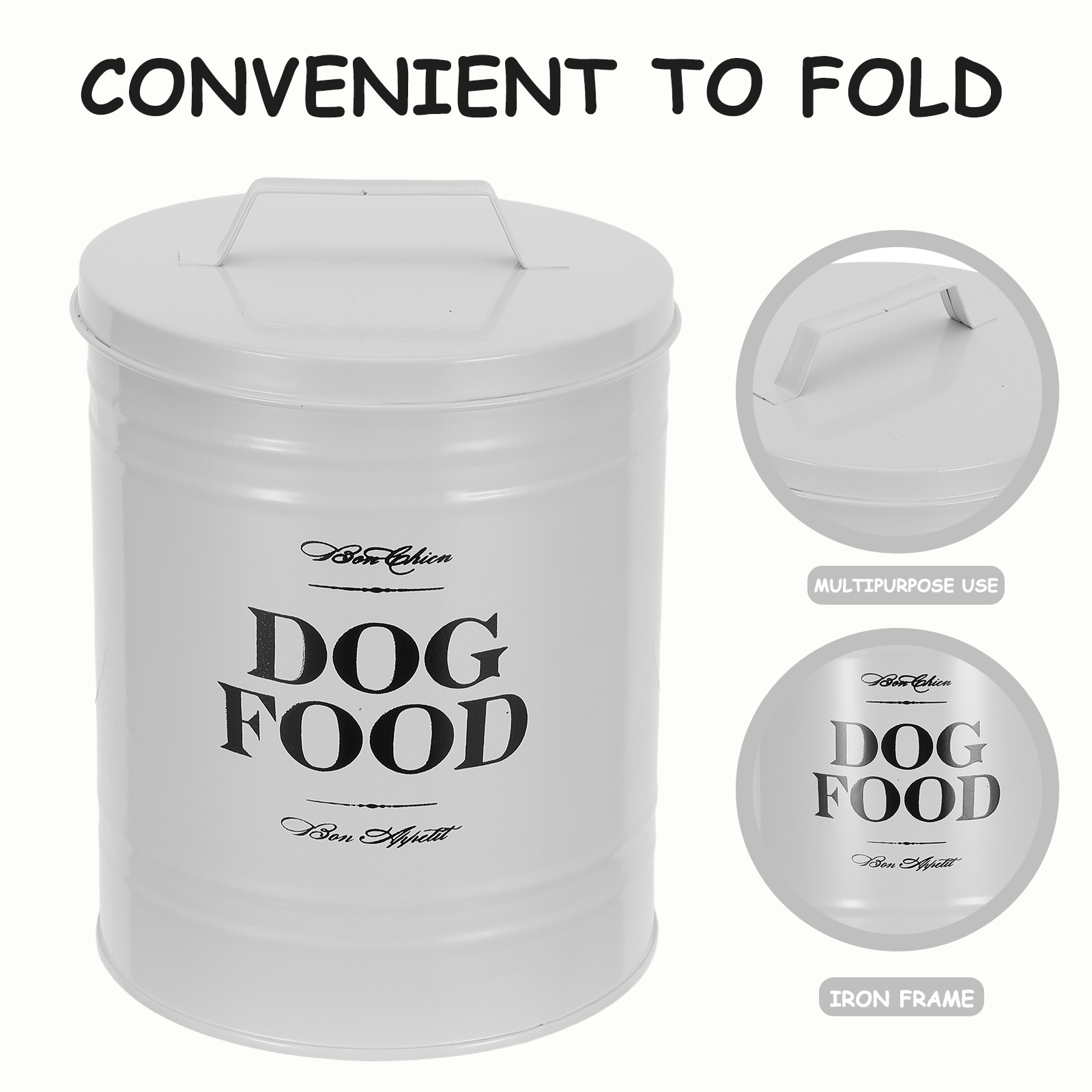 54Oz Sağlam Demir Köpek Maması - Food Storage For Dog incelemesi ve fiyatı
